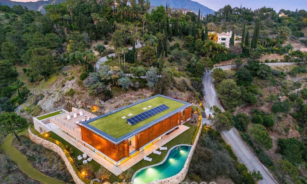 State-of-the-art luxevilla met adembenemend uitzicht te koop in het exclusieve El Madroñal, Benahavis - Marbella 780613