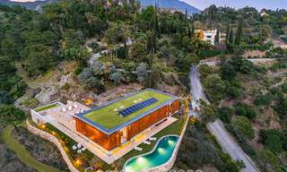 State-of-the-art luxevilla met adembenemend uitzicht te koop in het exclusieve El Madroñal, Benahavis - Marbella 780613 