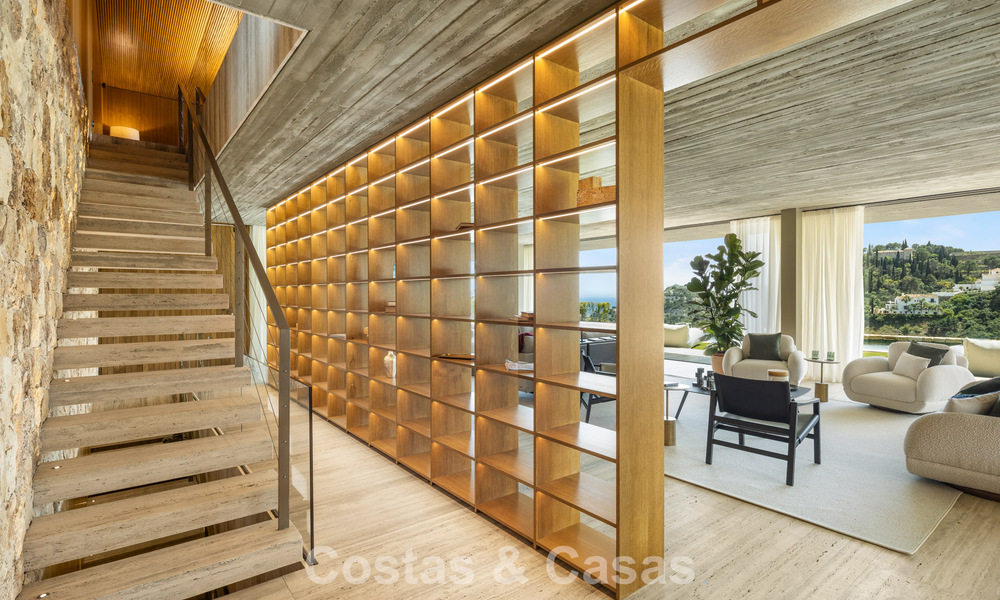 State-of-the-art luxevilla met adembenemend uitzicht te koop in het exclusieve El Madroñal, Benahavis - Marbella 780645