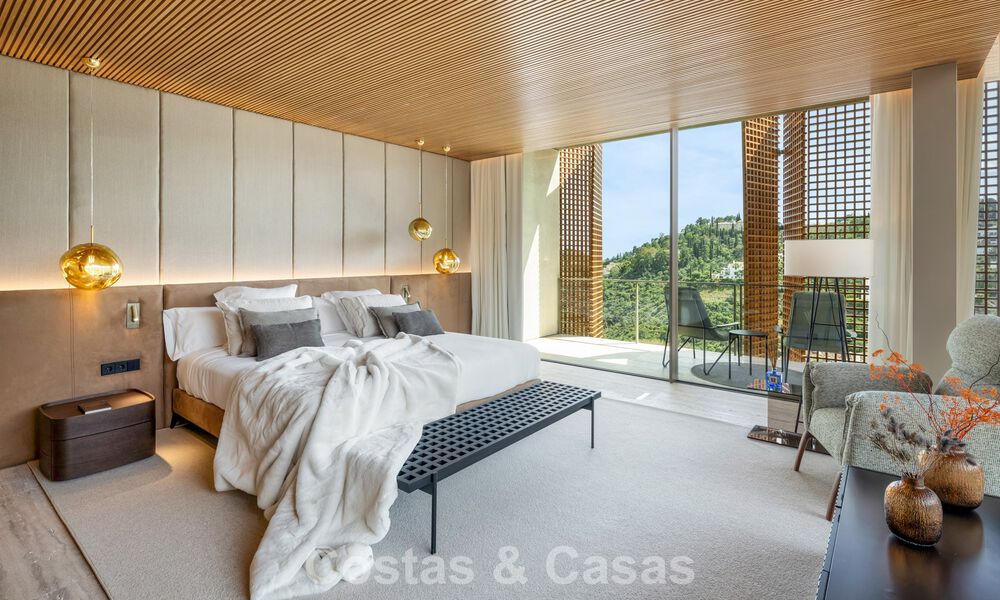 State-of-the-art luxevilla met adembenemend uitzicht te koop in het exclusieve El Madroñal, Benahavis - Marbella 780655