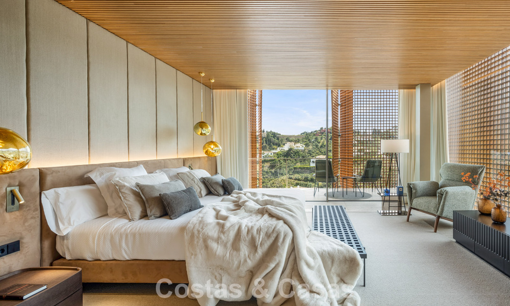 State-of-the-art luxevilla met adembenemend uitzicht te koop in het exclusieve El Madroñal, Benahavis - Marbella 780656