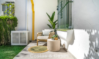 Gerenoveerd 3-slaapkamer tuinappartement op loopafstand van Puerto Banus in Nueva Andalucia, Marbella 780667 