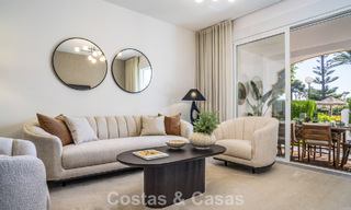 Gerenoveerd 3-slaapkamer tuinappartement op loopafstand van Puerto Banus in Nueva Andalucia, Marbella 780677 