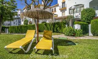 Gerenoveerd 3-slaapkamer tuinappartement op loopafstand van Puerto Banus in Nueva Andalucia, Marbella 780691 
