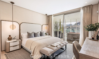 Superieur tuinappartement met panoramisch zeezicht te koop in La Quinta, Marbella - Benahavis 780711 