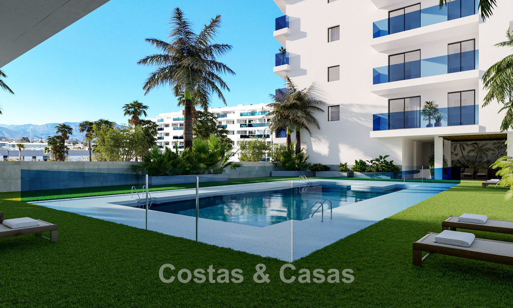 Off-plan, innovatieve loft-stijl appartementen te koop, ten midden alle voorzieningen in Fuengirola, Costa del Sol 780764