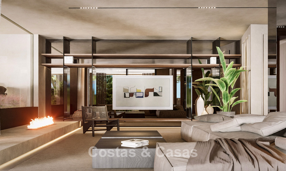 Exclusieve vernieuwbouwvilla met verfijnde architectuur te koop in het prestigieuze Nueva Andalucia, Marbella 781020