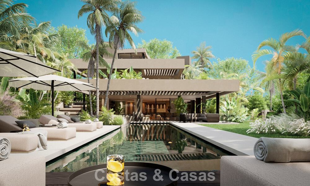Exclusieve vernieuwbouwvilla met verfijnde architectuur te koop in het prestigieuze Nueva Andalucia, Marbella 781028