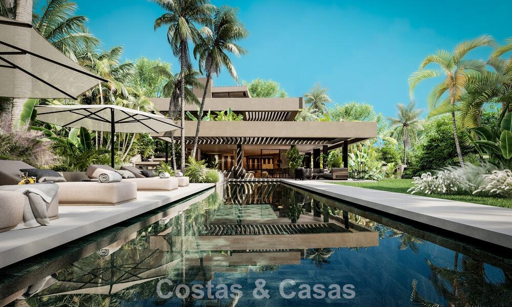 Exclusieve vernieuwbouwvilla met verfijnde architectuur te koop in het prestigieuze Nueva Andalucia, Marbella 781030