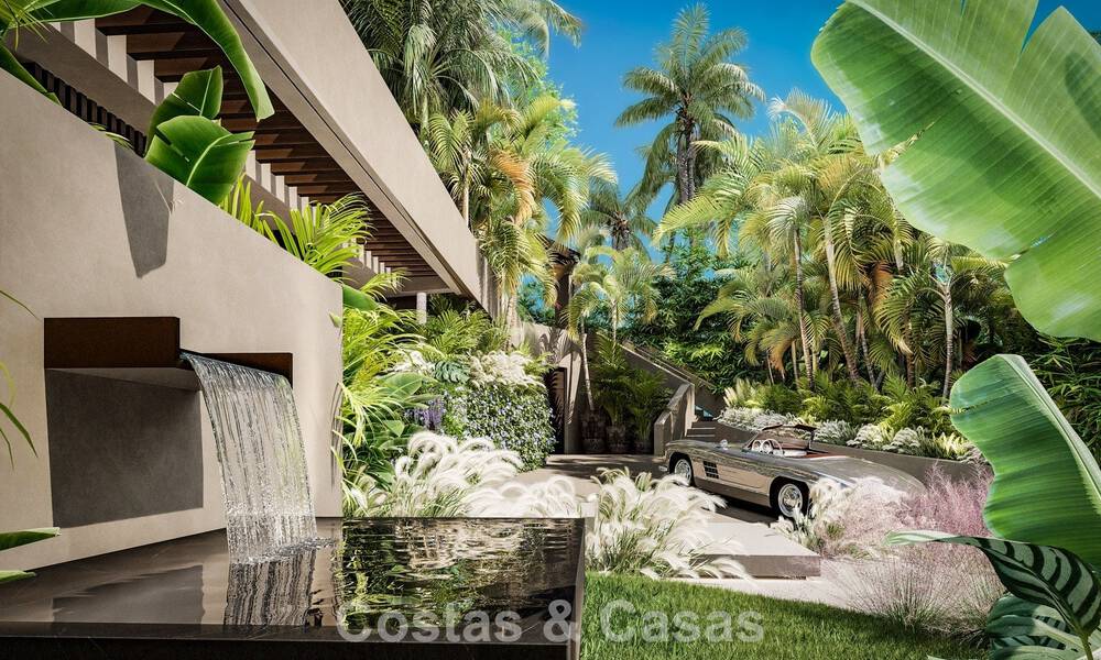 Exclusieve vernieuwbouwvilla met verfijnde architectuur te koop in het prestigieuze Nueva Andalucia, Marbella 781031