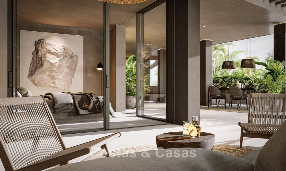 Exclusieve vernieuwbouwvilla met verfijnde architectuur te koop in het prestigieuze Nueva Andalucia, Marbella 781033