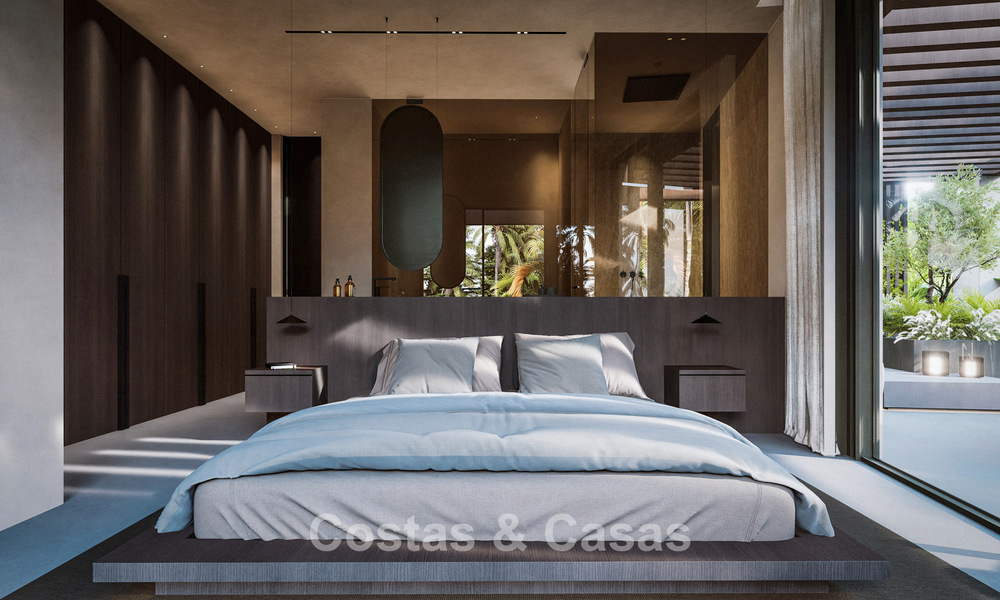 Exclusieve vernieuwbouwvilla met verfijnde architectuur te koop in het prestigieuze Nueva Andalucia, Marbella 781039