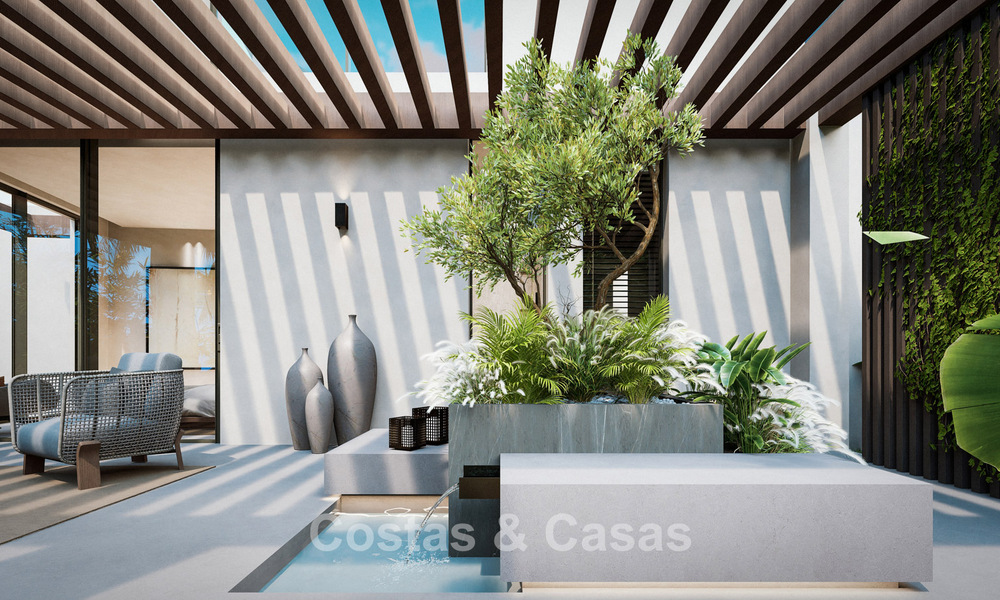 Exclusieve vernieuwbouwvilla met verfijnde architectuur te koop in het prestigieuze Nueva Andalucia, Marbella 781041