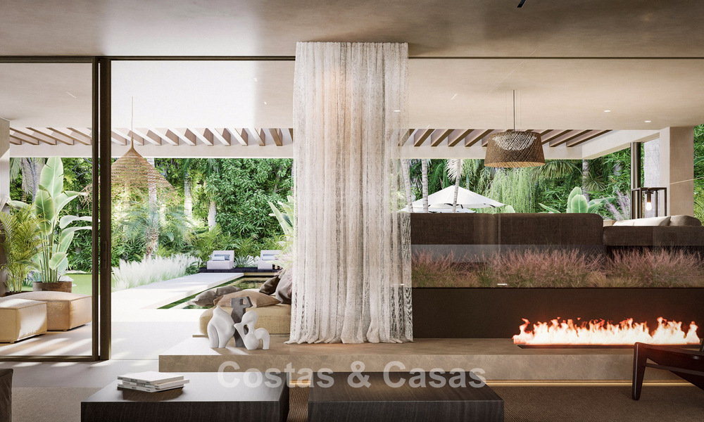 Exclusieve vernieuwbouwvilla met verfijnde architectuur te koop in het prestigieuze Nueva Andalucia, Marbella 781066