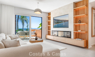 Instapklaar strandappartement met prachtig zeezicht te koop in het westelijke deel van Estepona 781081 