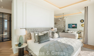 Exclusieve luxevilla met een moderne-Andalusische architectuur te koop met panoramisch zeezicht in Marbella - Benahavis 781189 