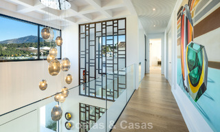 Exclusieve luxevilla met een moderne-Andalusische architectuur te koop met panoramisch zeezicht in Marbella - Benahavis 781194 