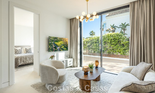 Exclusieve luxevilla met een moderne-Andalusische architectuur te koop met panoramisch zeezicht in Marbella - Benahavis 781198 