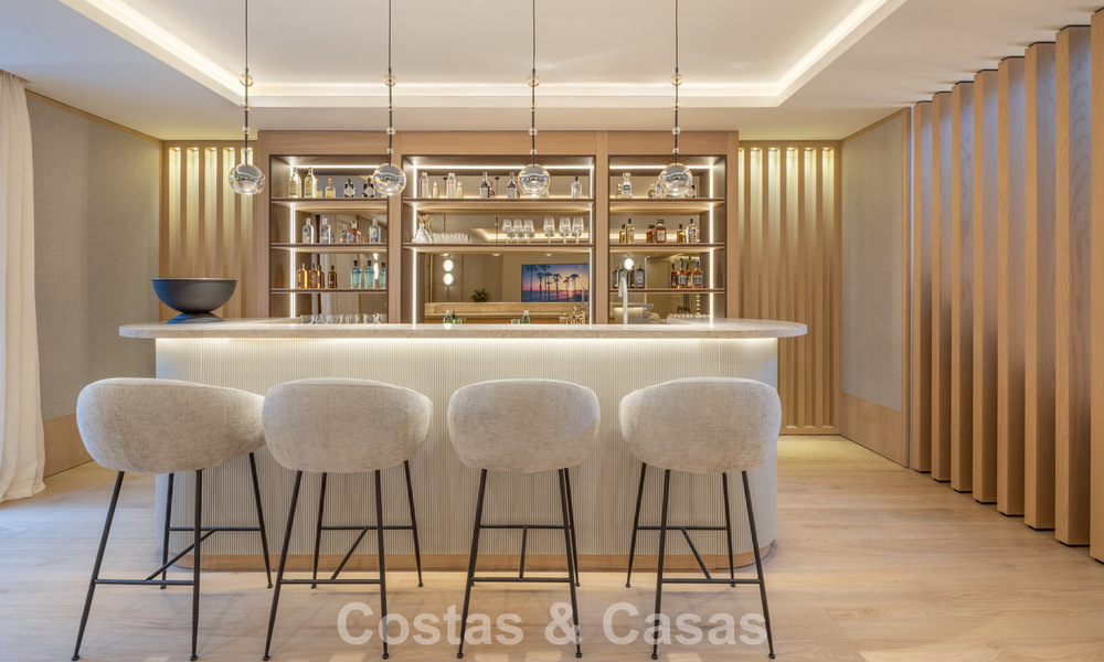 Exclusieve luxevilla met een moderne-Andalusische architectuur te koop met panoramisch zeezicht in Marbella - Benahavis 781213