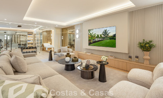 Exclusieve luxevilla met een moderne-Andalusische architectuur te koop met panoramisch zeezicht in Marbella - Benahavis 781214 