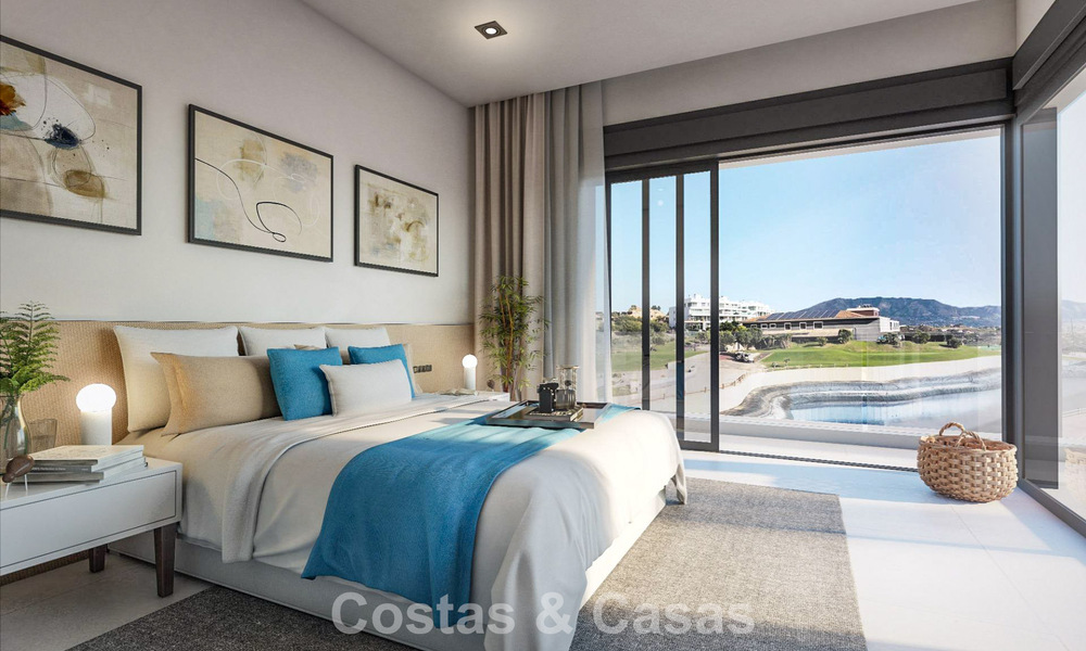 Contemporaine nieuwbouwvilla te koop in een populaire golfomgeving in Mijas, Costa del Sol 781155