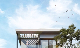 Contemporaine nieuwbouwvilla te koop in een populaire golfomgeving in Mijas, Costa del Sol 781157 