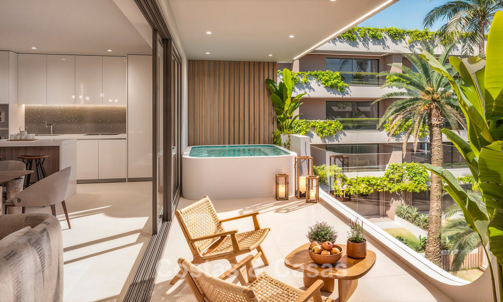 Geavanceerde nieuwbouwappartementen te koop, dicht bij alle voorzieningen in San Pedro, Marbella 781116