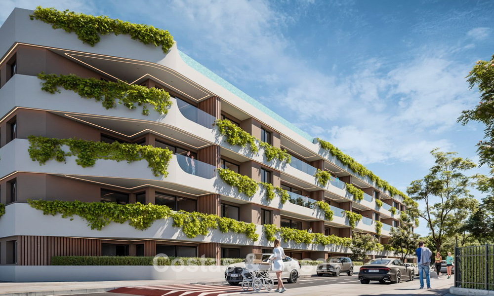 Geavanceerde nieuwbouwappartementen te koop, dicht bij alle voorzieningen in San Pedro, Marbella 781119