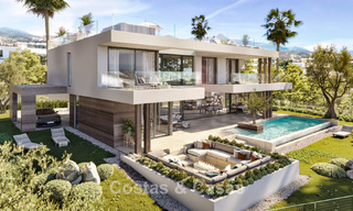 Moderne, luxe, nieuwbouwvilla te koop in een prestigieus golfresort in San Roque, Costa del Sol 781513 