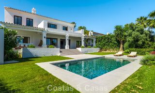 Mediterrane luxevilla met tijdloze uitstraling te koop in de prestigieuze wijk Nueva Andalucía in Marbella 781543 