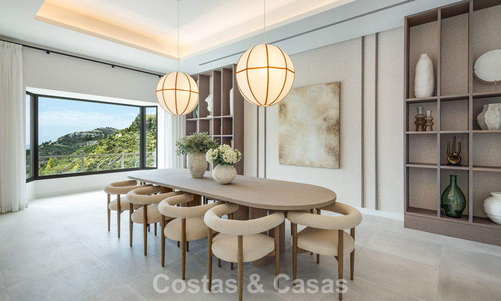 Exclusieve luxevilla met een Andalusische bouwstijl te koop in El Madroñal in Marbella - Benahavis 781611