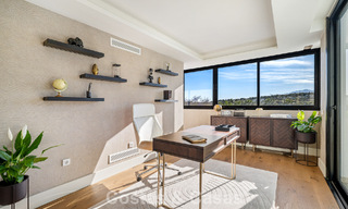 Instapklare, geavanceerde luxevilla te koop eerstelijnsgolf in Nueva Andalucia’s golfvallei, Marbella 781651 