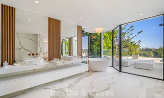 Instapklare, geavanceerde luxevilla te koop eerstelijnsgolf in Nueva Andalucia’s golfvallei, Marbella 781657 