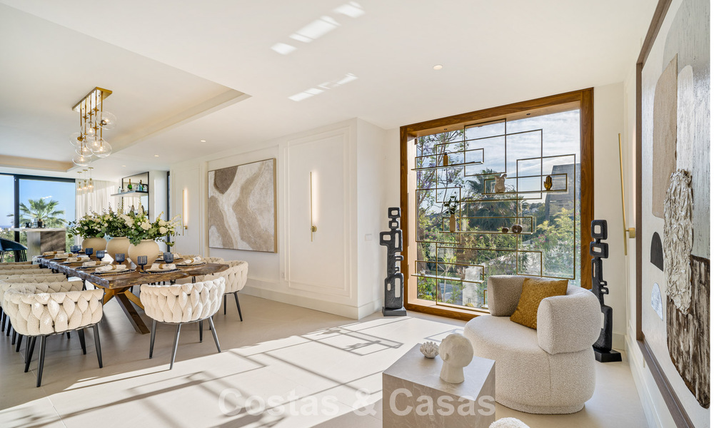 Instapklare, geavanceerde luxevilla te koop eerstelijnsgolf in Nueva Andalucia’s golfvallei, Marbella 781667