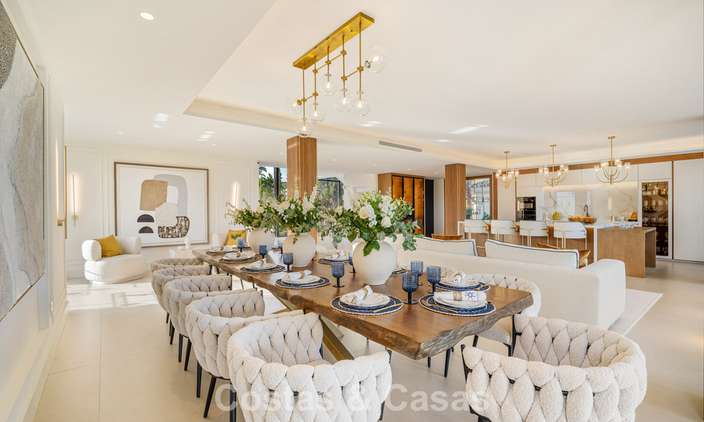 Instapklare, geavanceerde luxevilla te koop eerstelijnsgolf in Nueva Andalucia’s golfvallei, Marbella 781672