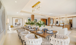 Instapklare, geavanceerde luxevilla te koop eerstelijnsgolf in Nueva Andalucia’s golfvallei, Marbella 781672 