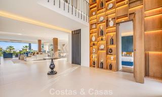 Instapklare, geavanceerde luxevilla te koop eerstelijnsgolf in Nueva Andalucia’s golfvallei, Marbella 781679 