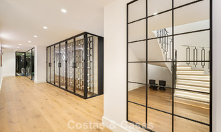 Instapklare, geavanceerde luxevilla te koop eerstelijnsgolf in Nueva Andalucia’s golfvallei, Marbella 781682 