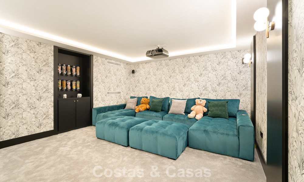 Instapklare, geavanceerde luxevilla te koop eerstelijnsgolf in Nueva Andalucia’s golfvallei, Marbella 781683