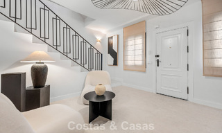 Prachtig gerenoveerd herenhuis te koop eerstelijns Aloha Golf in Nueva Andalucia, Marbella 781721 