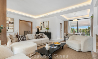 Prachtig gerenoveerd herenhuis te koop eerstelijns Aloha Golf in Nueva Andalucia, Marbella 781732 