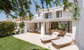 Prachtig gerenoveerd herenhuis te koop eerstelijns Aloha Golf in Nueva Andalucia, Marbella 781735 