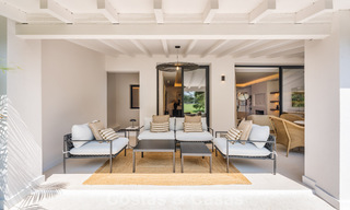 Prachtig gerenoveerd herenhuis te koop eerstelijns Aloha Golf in Nueva Andalucia, Marbella 781736 