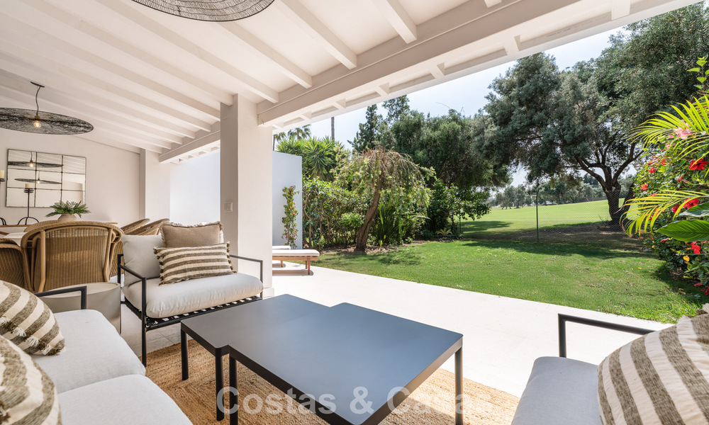 Prachtig gerenoveerd herenhuis te koop eerstelijns Aloha Golf in Nueva Andalucia, Marbella 781738