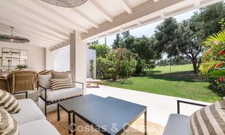 Prachtig gerenoveerd herenhuis te koop eerstelijns Aloha Golf in Nueva Andalucia, Marbella 781738 