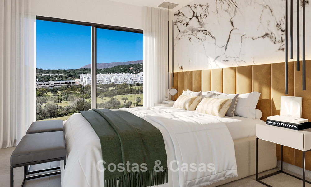 Nieuw op de markt! Hightech designervilla’s te koop in een begeerde golfomgeving nabij het centrum van Estepona 781757
