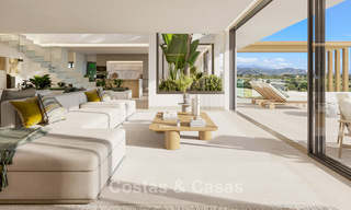 Nieuw op de markt! Hightech designervilla’s te koop in een begeerde golfomgeving nabij het centrum van Estepona 781761 