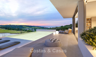 Nieuw op de markt! Hightech designervilla’s te koop in een begeerde golfomgeving nabij het centrum van Estepona 781764 