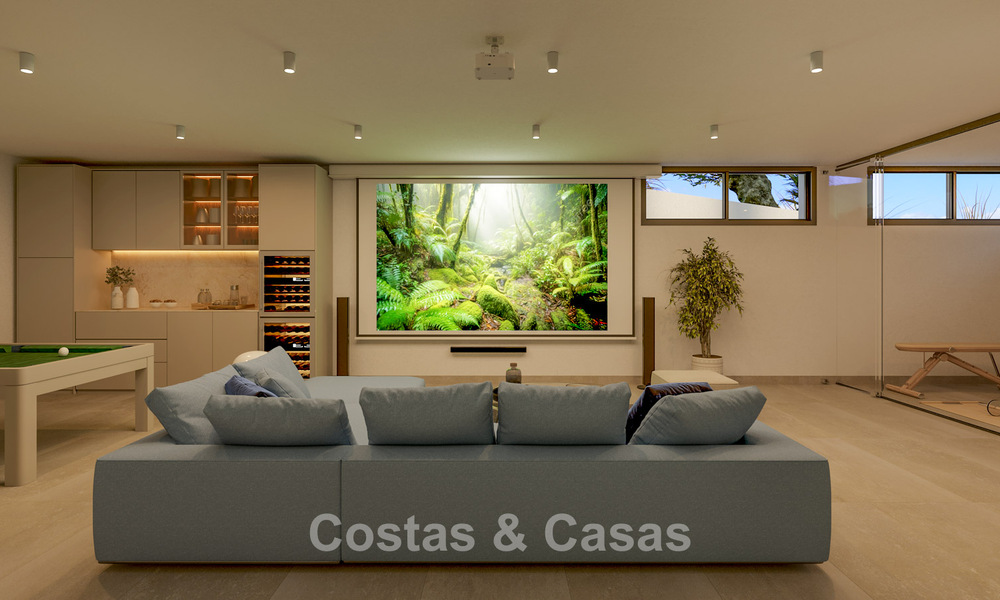 Nieuw op de markt! Hightech designervilla’s te koop in een begeerde golfomgeving nabij het centrum van Estepona 781765