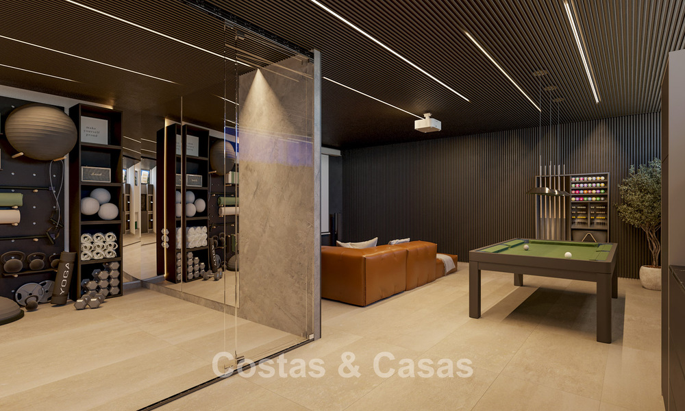 Nieuw op de markt! Hightech designervilla’s te koop in een begeerde golfomgeving nabij het centrum van Estepona 781771